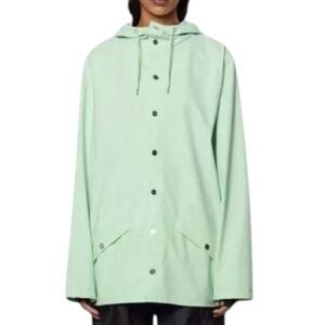 RAINS UNISEX JACKET,‎ MINT GREEN, Sz XL